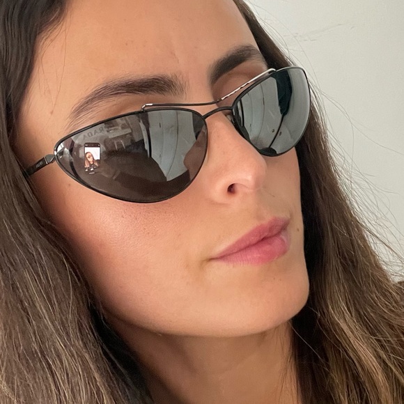 Prada vintage black sunglasses - Picture 1 of 12